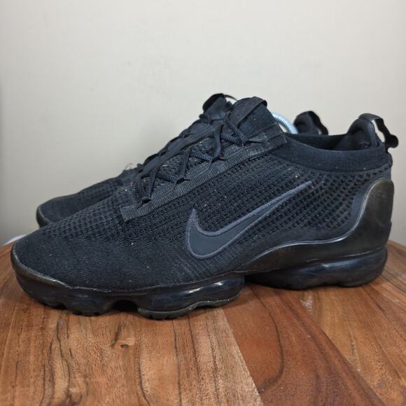 Nike Air VaporMax 2021 Flyknit Black Anthracite Mens Size 12 Shoes DH4084-001 - Picture 2 of 11